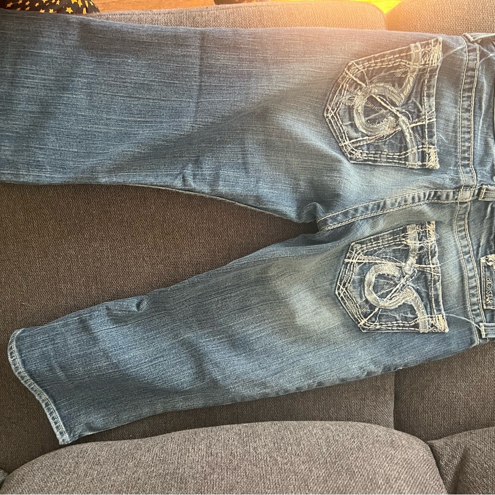 Big Star cropped jeans size 29 - Picture 3 of 3